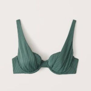 Abercrombie Underwire Squareneck Swim Top